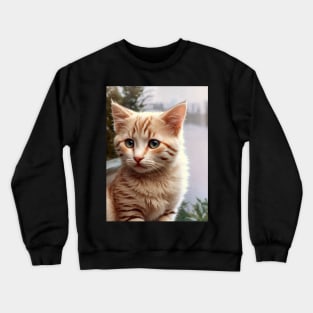 Beautiful Cats Cute Kittens Crewneck Sweatshirt